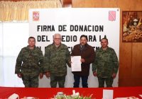 Formalizan donación de terreno en Cuauhtémoc para la Guardia Nacional