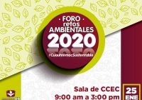 Presidencia Municipal de Cuauhtémoc invita al foro “Retos Ambientales 2020”