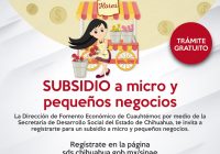 Coordina FE subsidio para micro negocios.