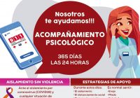 Ofrece Seguridad Pública y Sector Salud asistencia  psicológica telefónica.