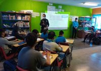 Programas antidrogas de la policía, a estudiantes de la Laguna de Bustillos