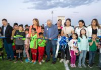 Alcalde de Cuauhtémoc inaugura el Polideportivo II, que tuvo una inversión de 24 mdp