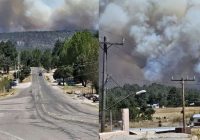 Arde la sierra, incendios obligan a cierres carreteros