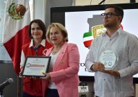 Recibe Congreso reconocimiento de la Cruz Roja Mexicana