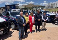 Cuauhtémoc recibió 2 patrullas y equipo para la Policía Municipal