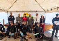 Reconocen trabajos del K9 y Programas Preventivos