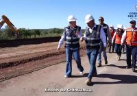 Supervisa gobernadora Maru Campos reconstrucción de carretera La Quemada – Lázaro Cárdenas