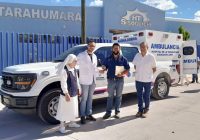 Gobeirno del Estado entrega ambulancia para el servicio de 5 mil pacientes del Hospital de la Tarahumara