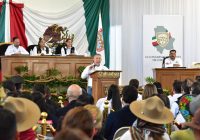 Conmemoran los tres poderes del Estado 114 años de iniciada la Revolución Mexicana, en Cuchillo Parado