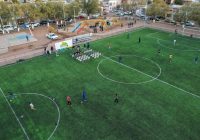 Municipio de Cuauhtémoc invirtió 4.1 MDP en remodelación del parque del fraccionamiento Basaseachi